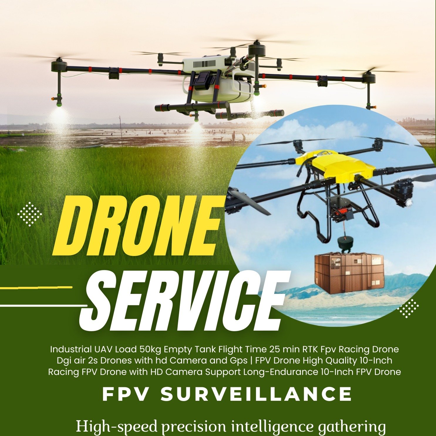 Professional FPV Drone Solutions for Commercial, Defense & Civil Engineering Applications